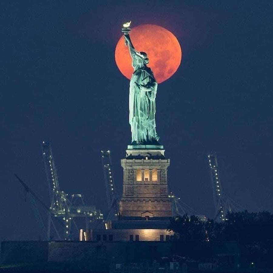 Statue of Liberty, New York Harbor