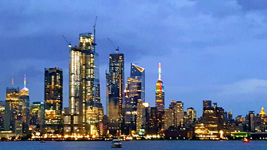 NYC Skyline from Hoboken Waterfront