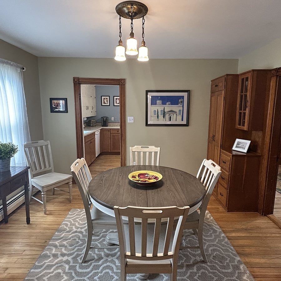 Dining Room (has 2 built in cabinets, the 1 shown is a great coat closet)