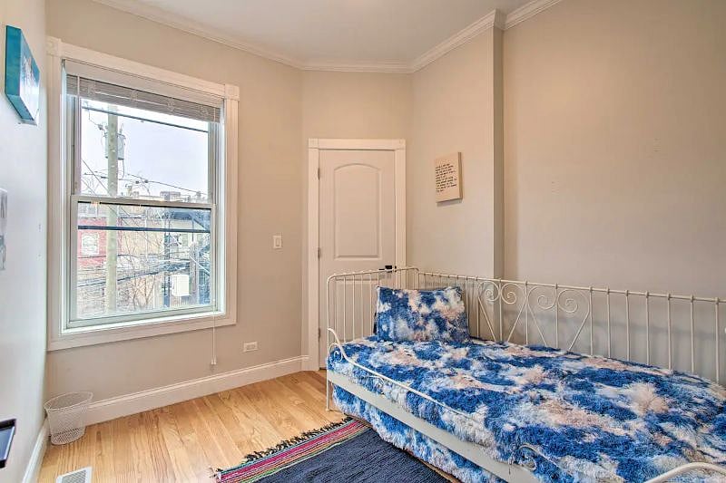 This room now has a full-size bed