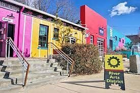 River Arts District in Asheville has beautiful art galleries with local amazing artists.