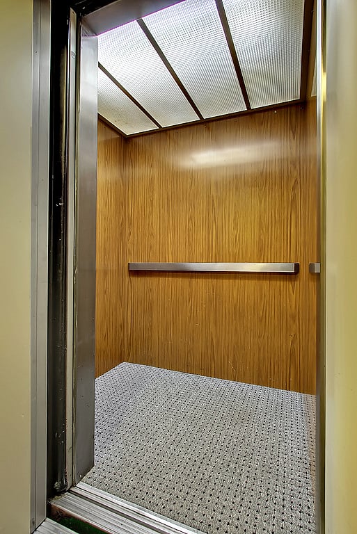 Elevator starting at Parking level.