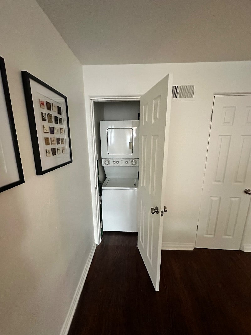 in-unit laundry
