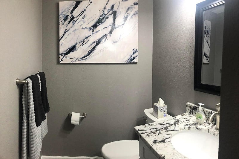 Main floor bathroom