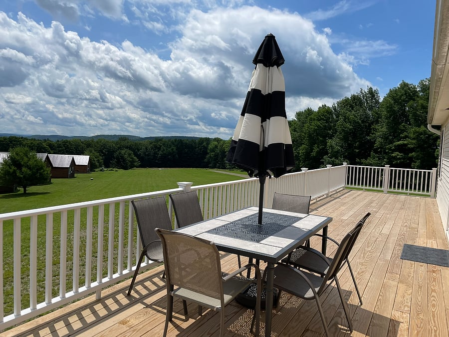 Lodge - Unit A Back Deck