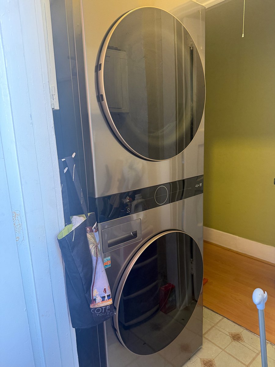 New washer and dryer 