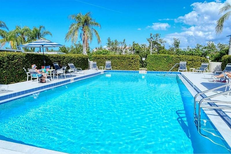 Relax at the Community Pool