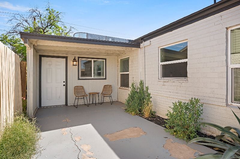 Front patio off Master Bedroom