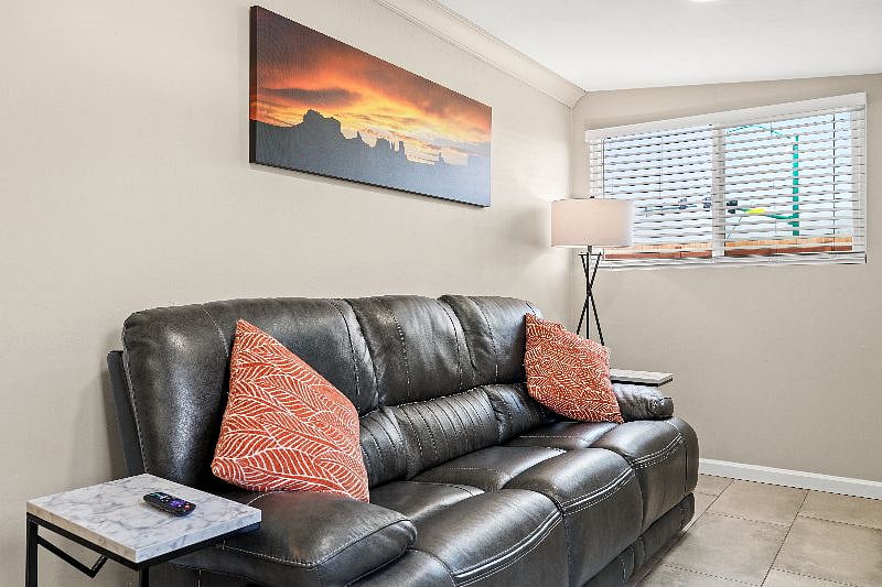 Comfortable reclining couch