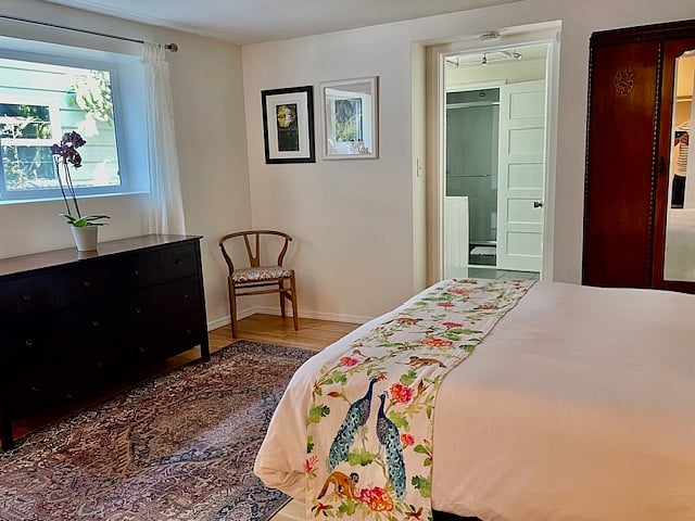 Thick blackout curtains for day sleepers.