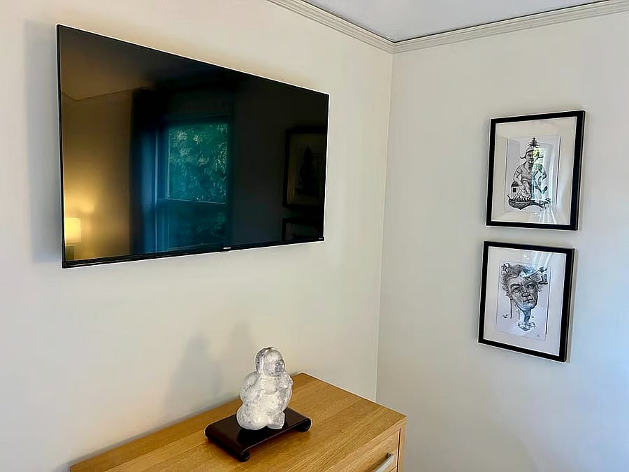 Smart TV in bedroom 2. 