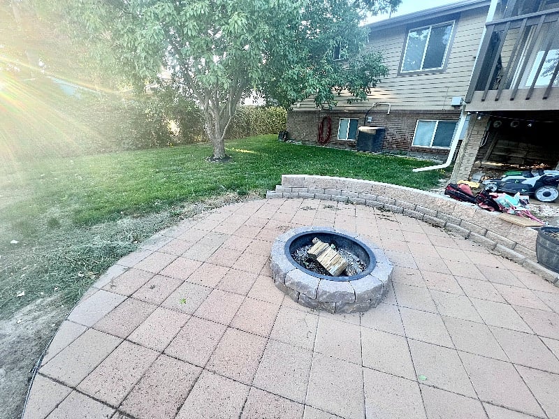 Free firewood and hot tub