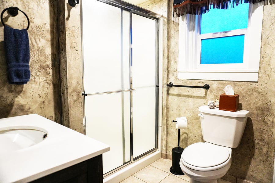 Bathroom with Stall Shower