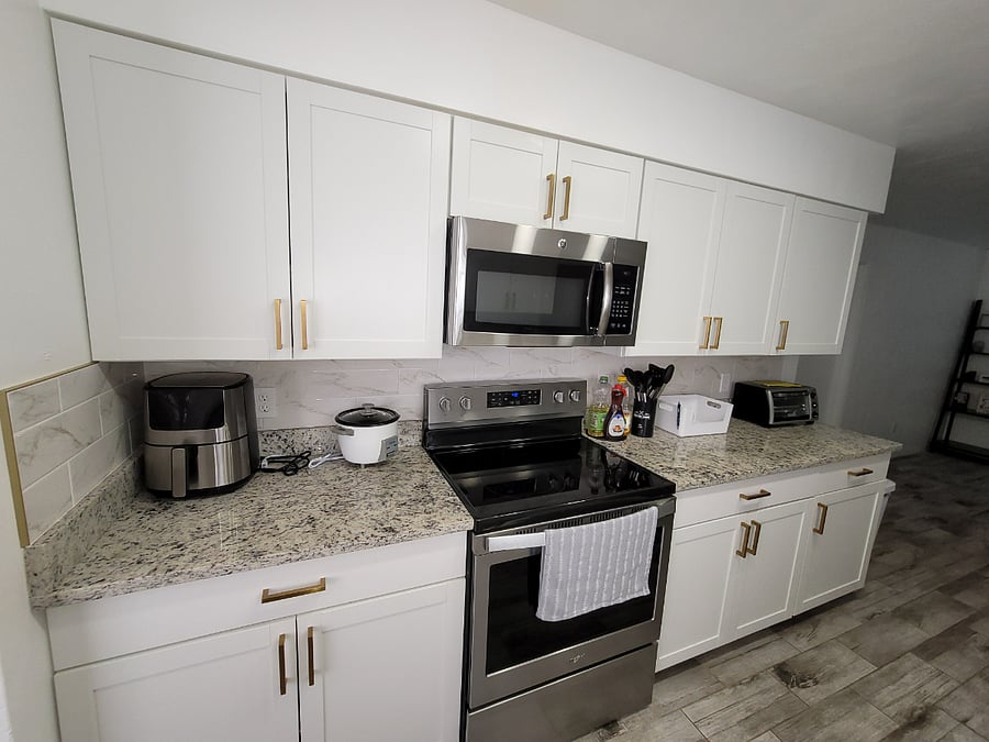 Stove and Microwave