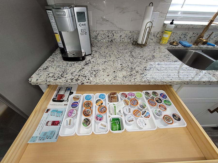 Coffee and Tea Drawer