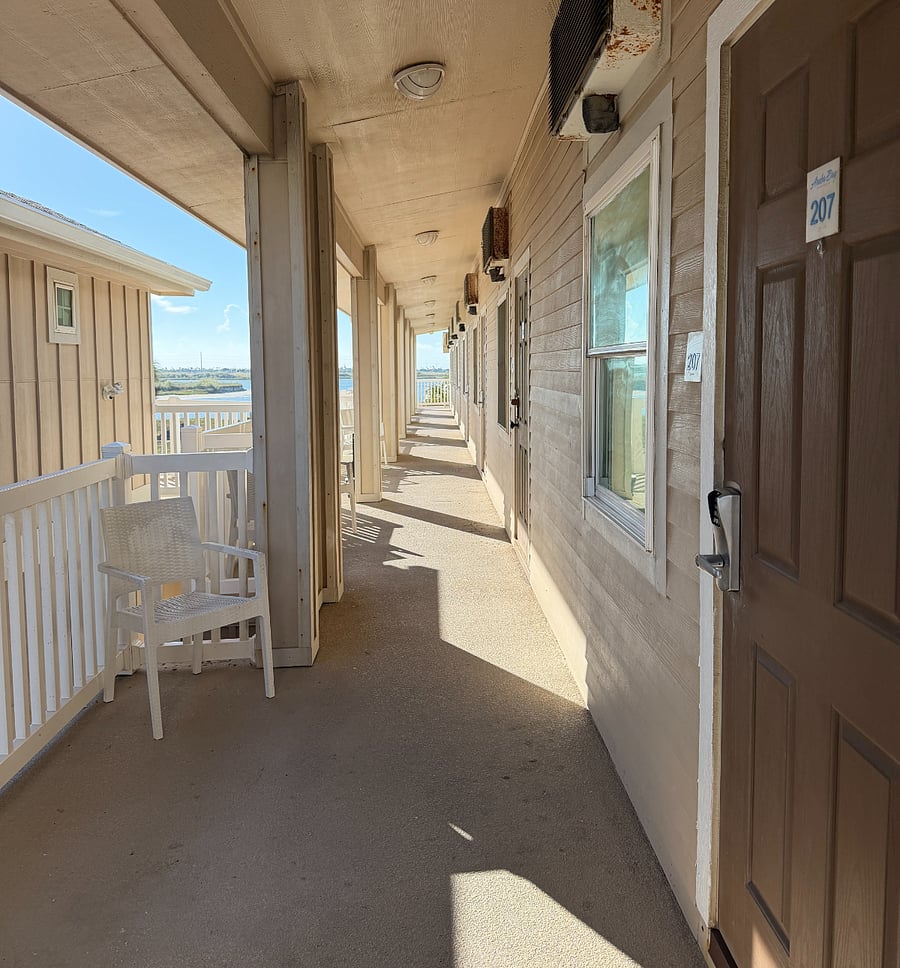 View from our front door.