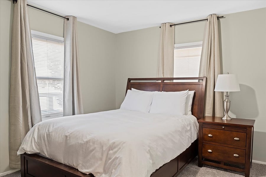 Bedroom 2 - Queen plush mattress.