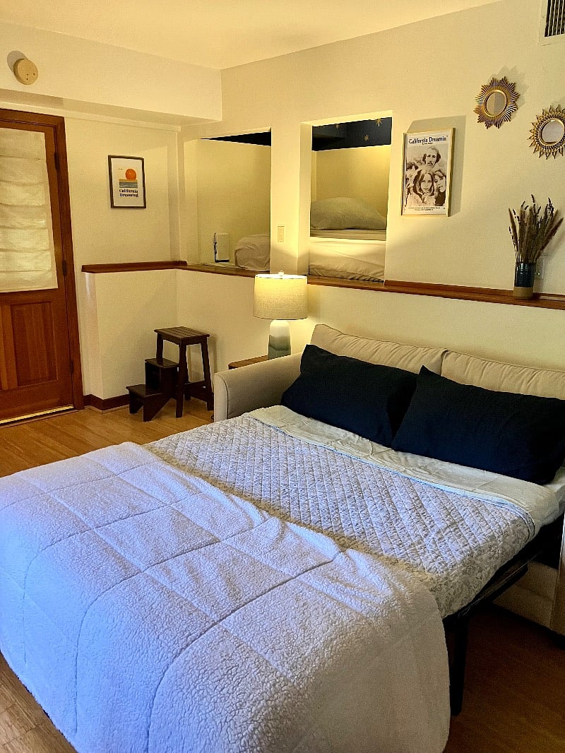 fold out sofa bed for guest