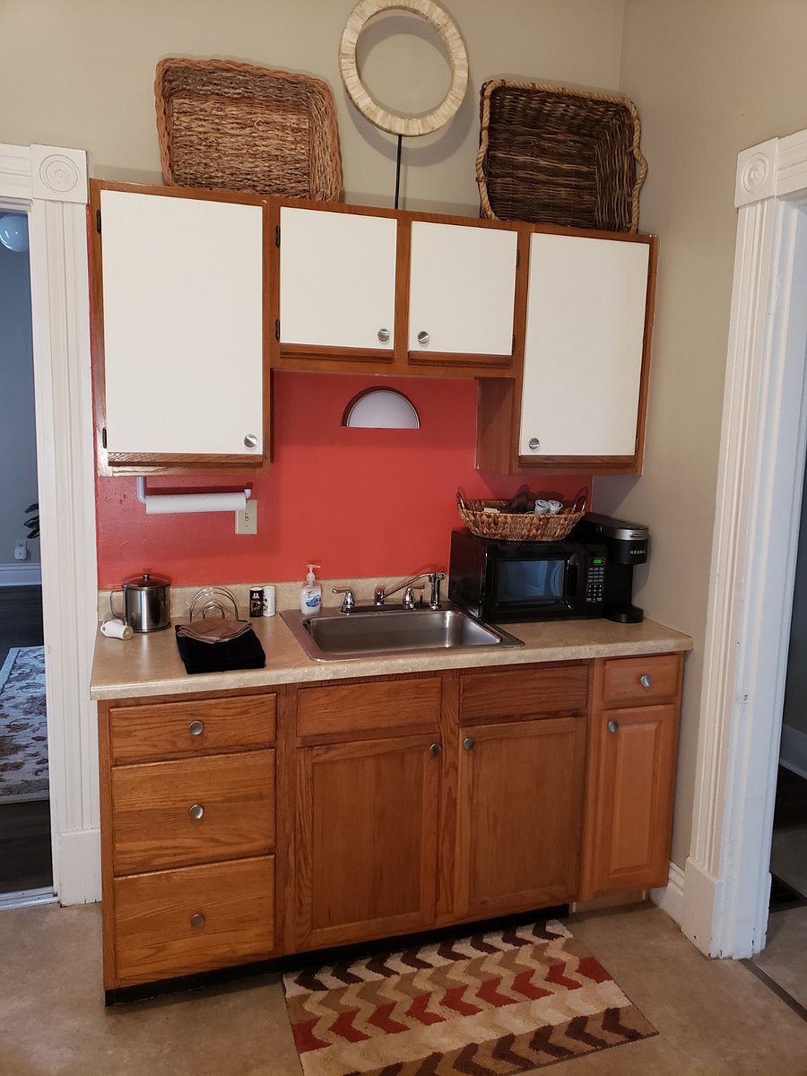 Fully stocked kitchen
