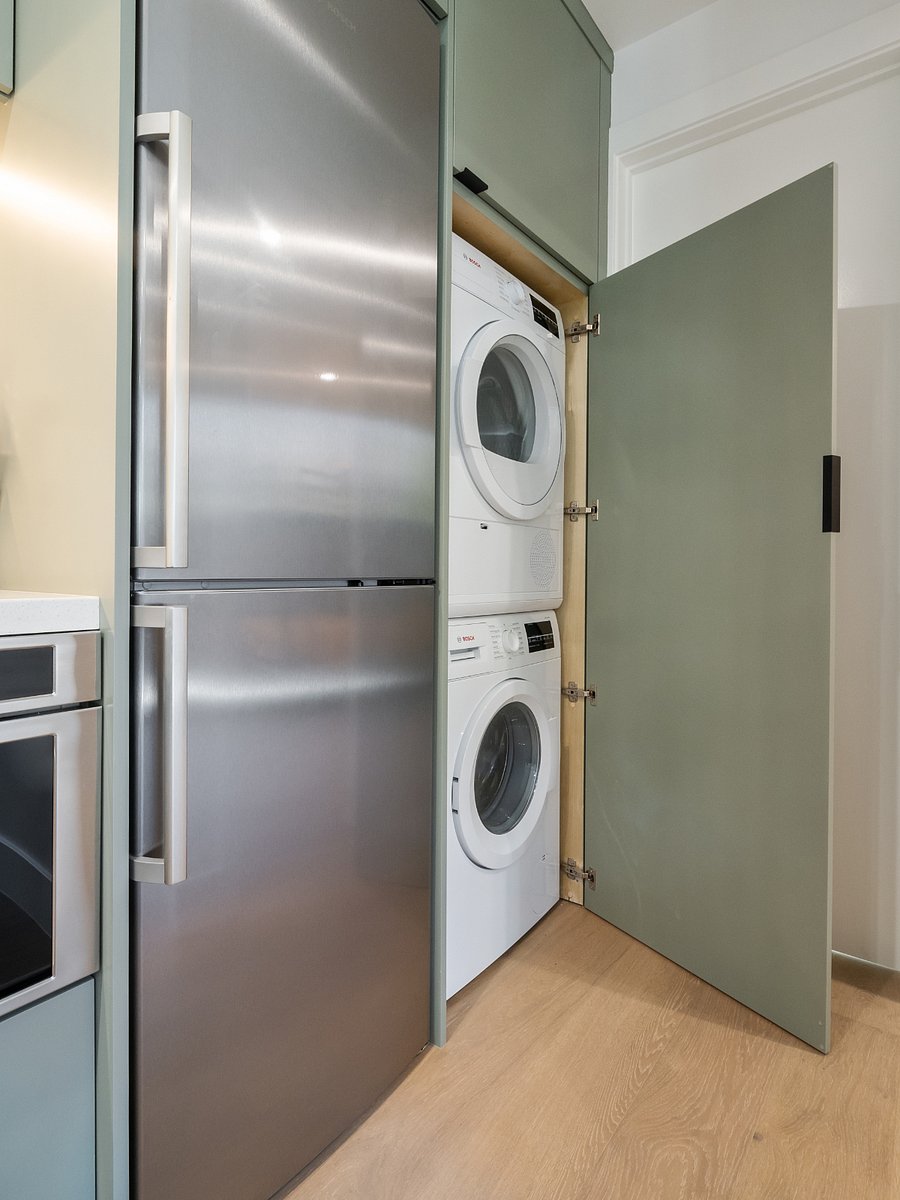 Washer and dryer