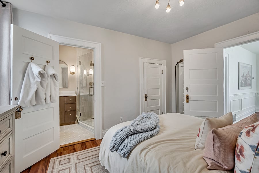 Bedroom #2 with private bathroom