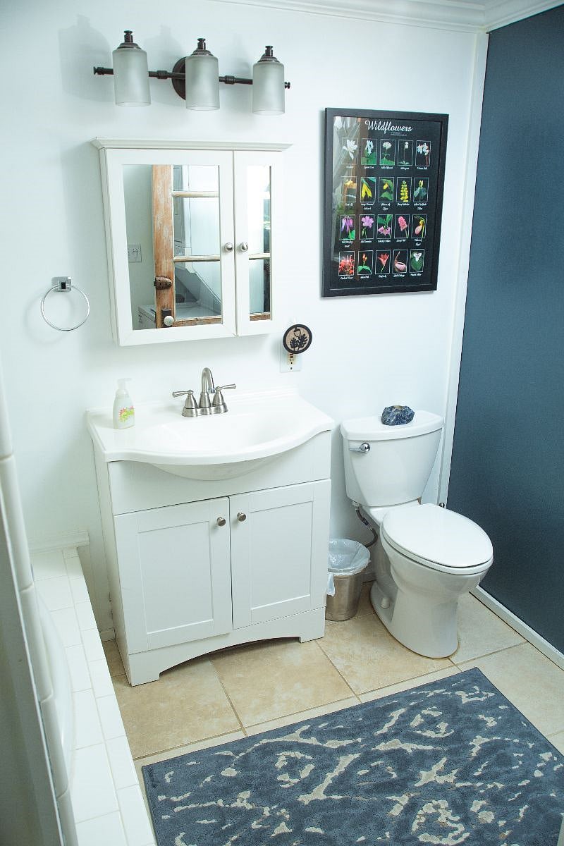 Downstairs bathroom.