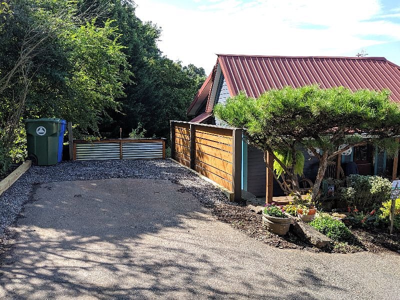 Parking spot for house. Big enough for truck or car.