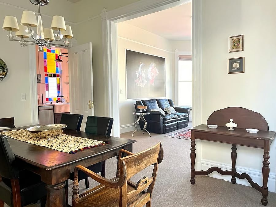 Formal dining room.