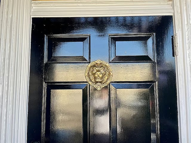 Entry door.