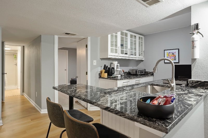 Kitchen Overview
Granite countertops