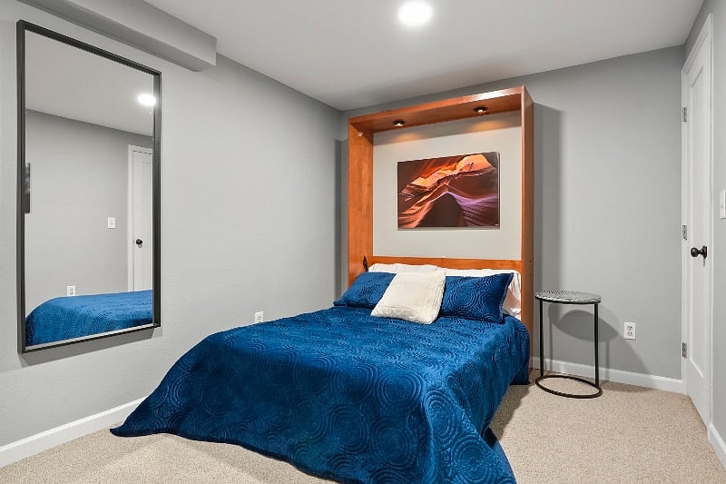 Studio with Wall Bed open