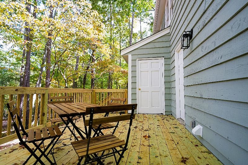 Beautiful back Deck