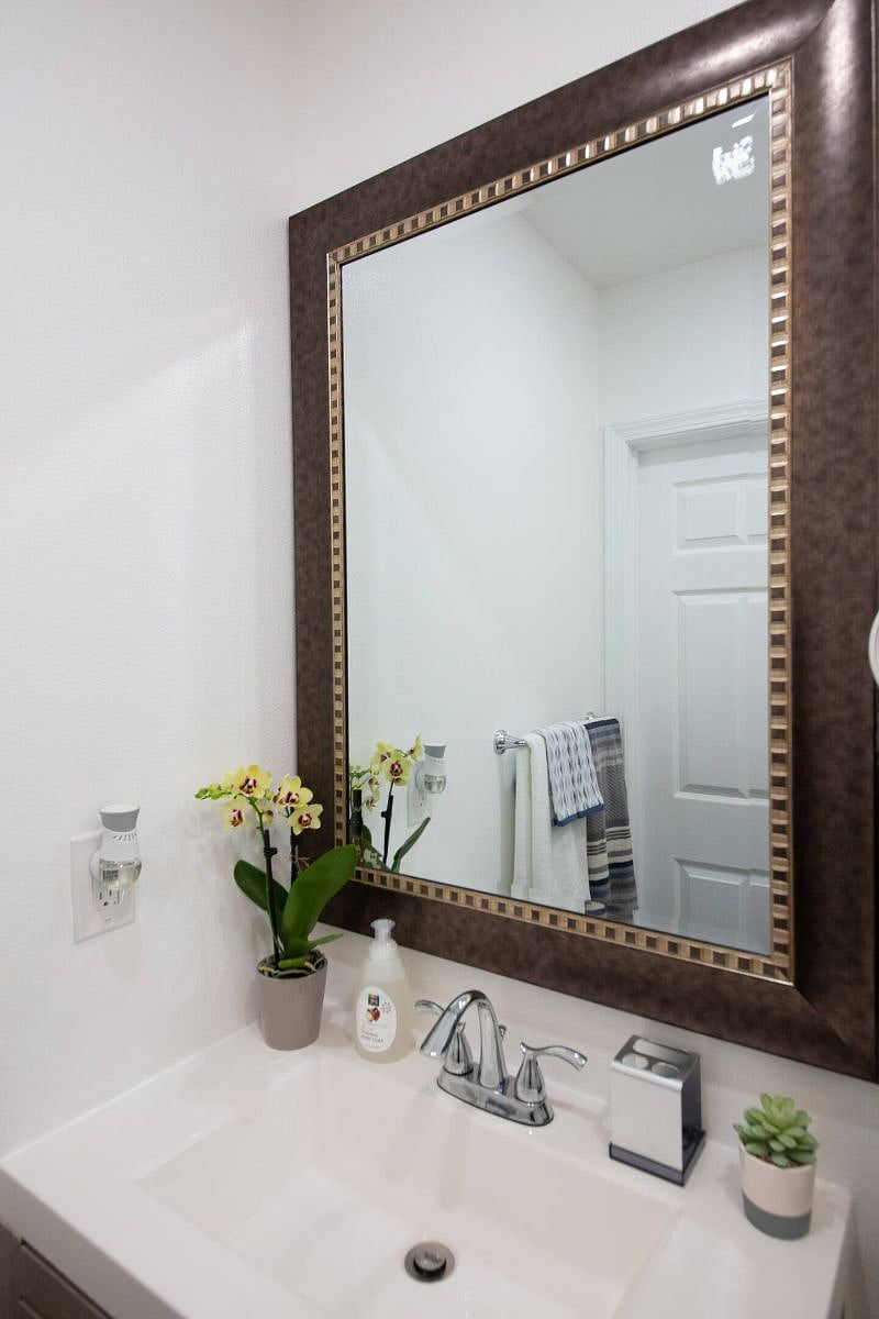Beautiful attached bathroom