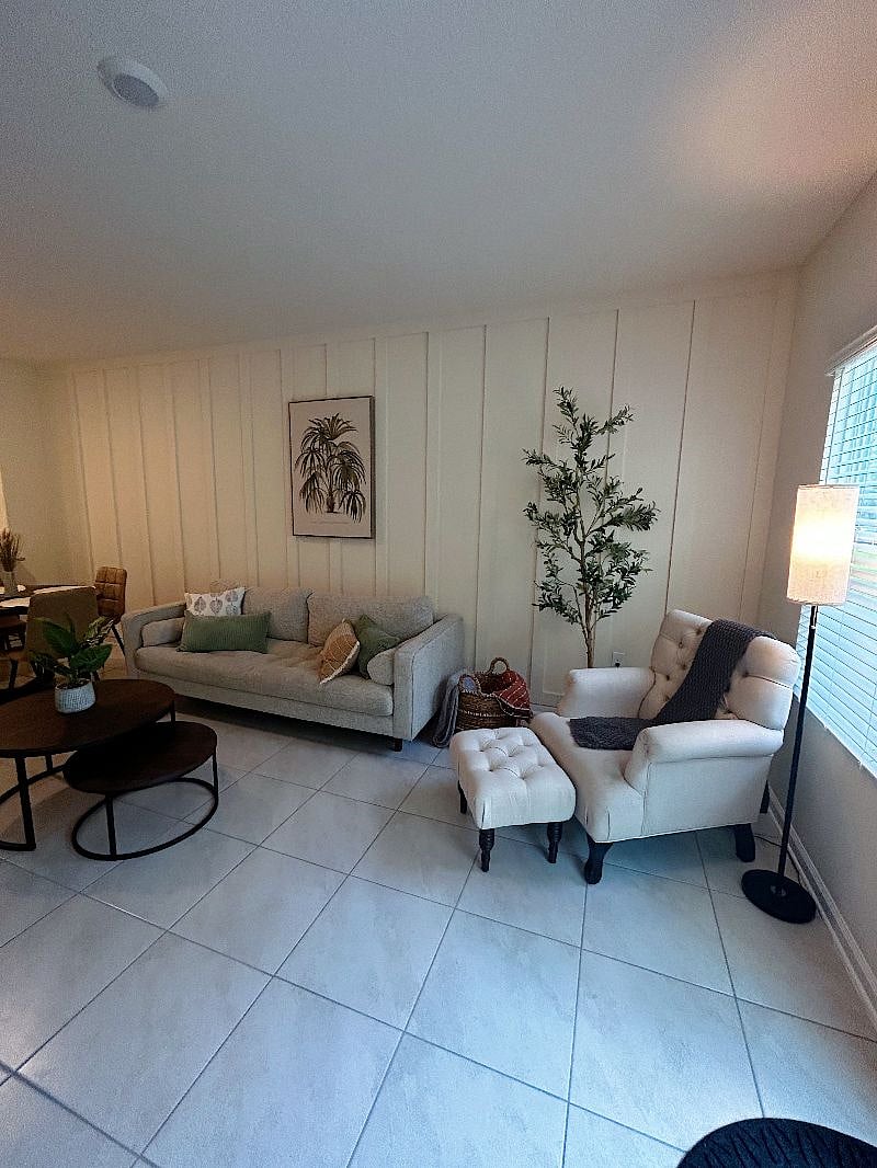 Downstairs living area