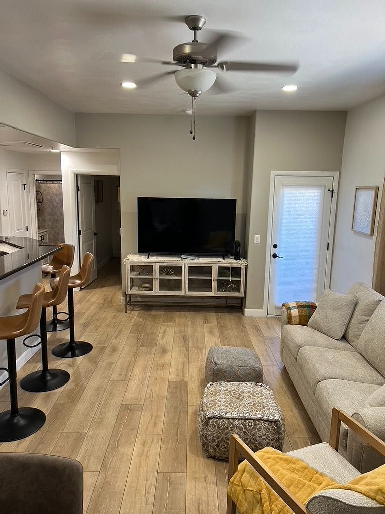 65 inch Vizio Tv in living room