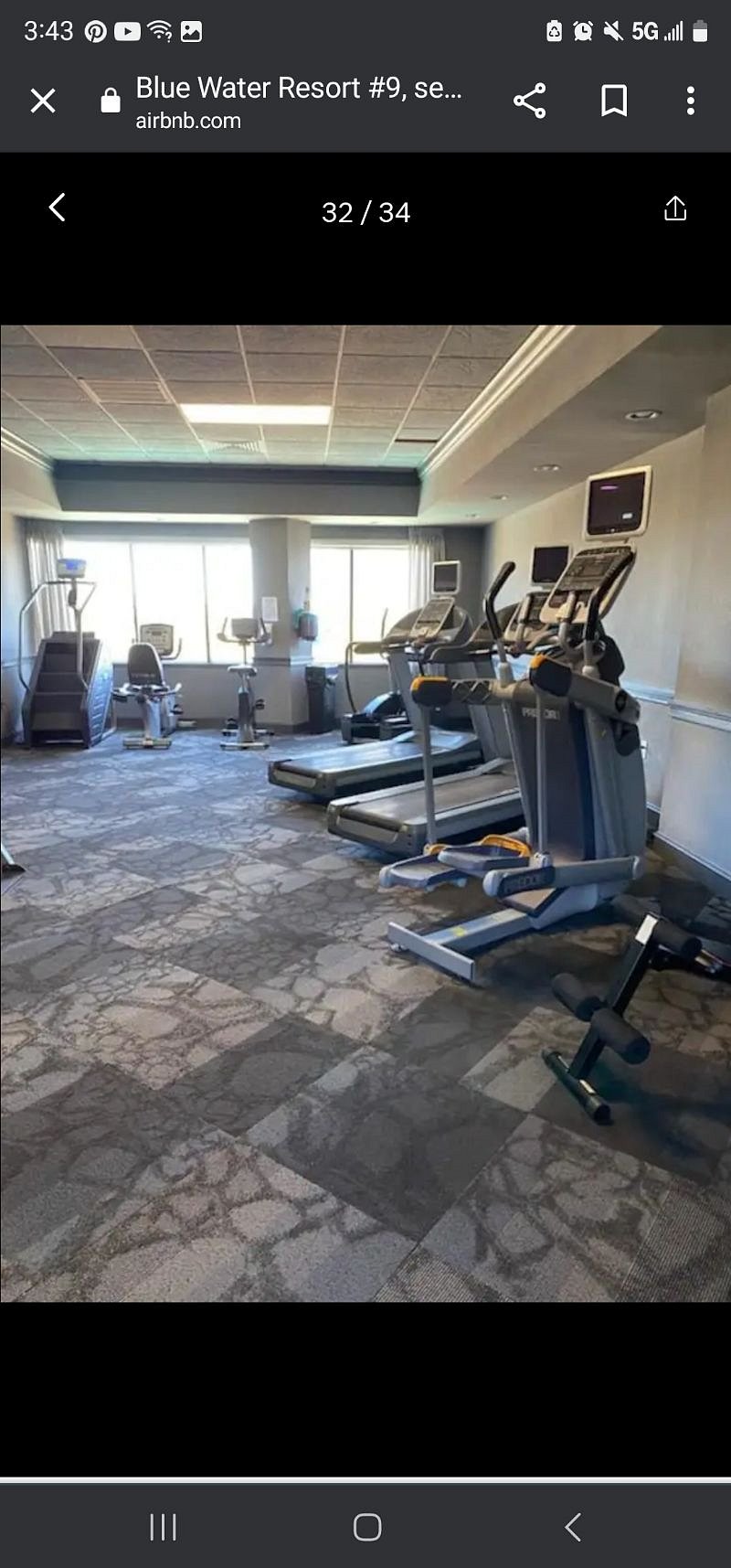 Newly remodeled fitness Gym