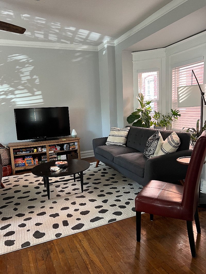 Living Room with TV, games, streaming services, etc. 