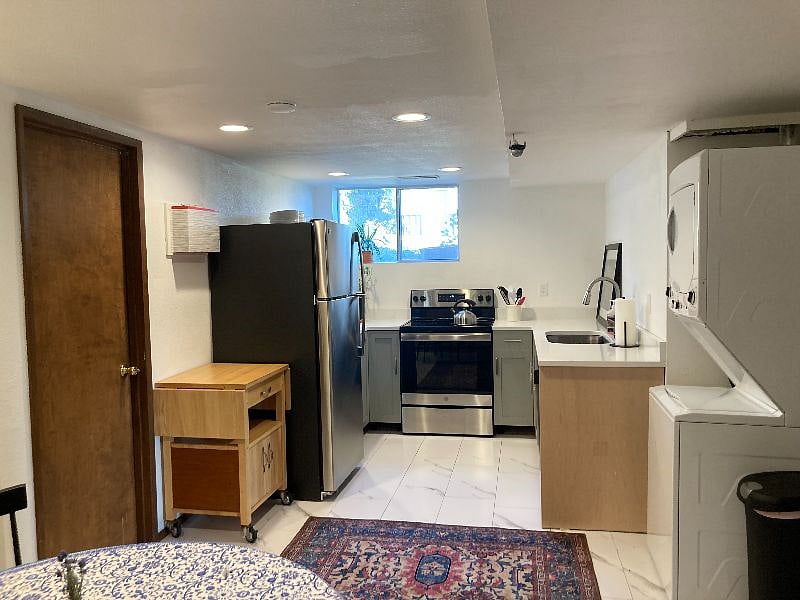 Kitchen with new appliances