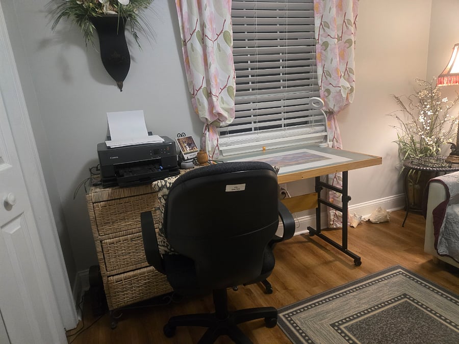 Desk office space