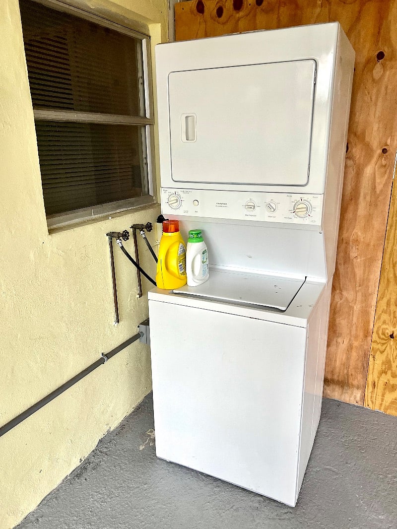 Private washer and dryer