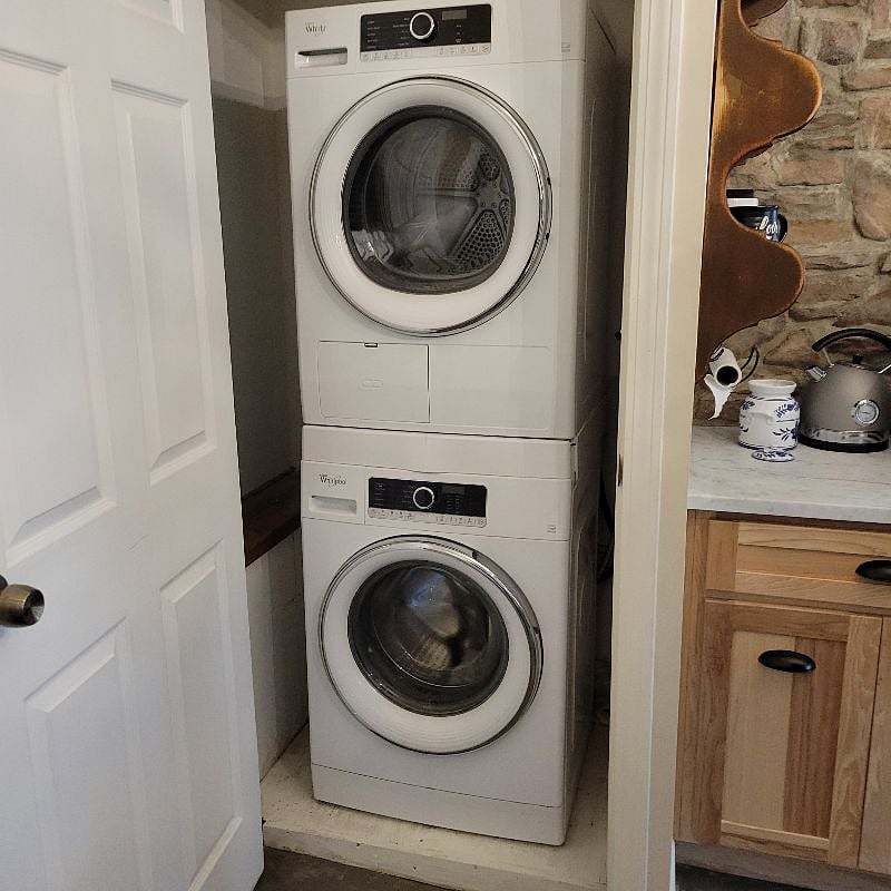 Washer and drier.