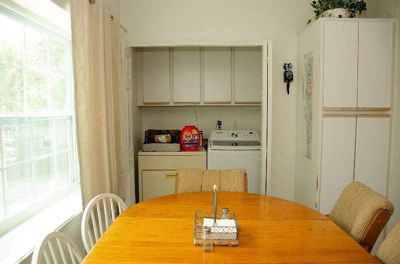 Laundry area