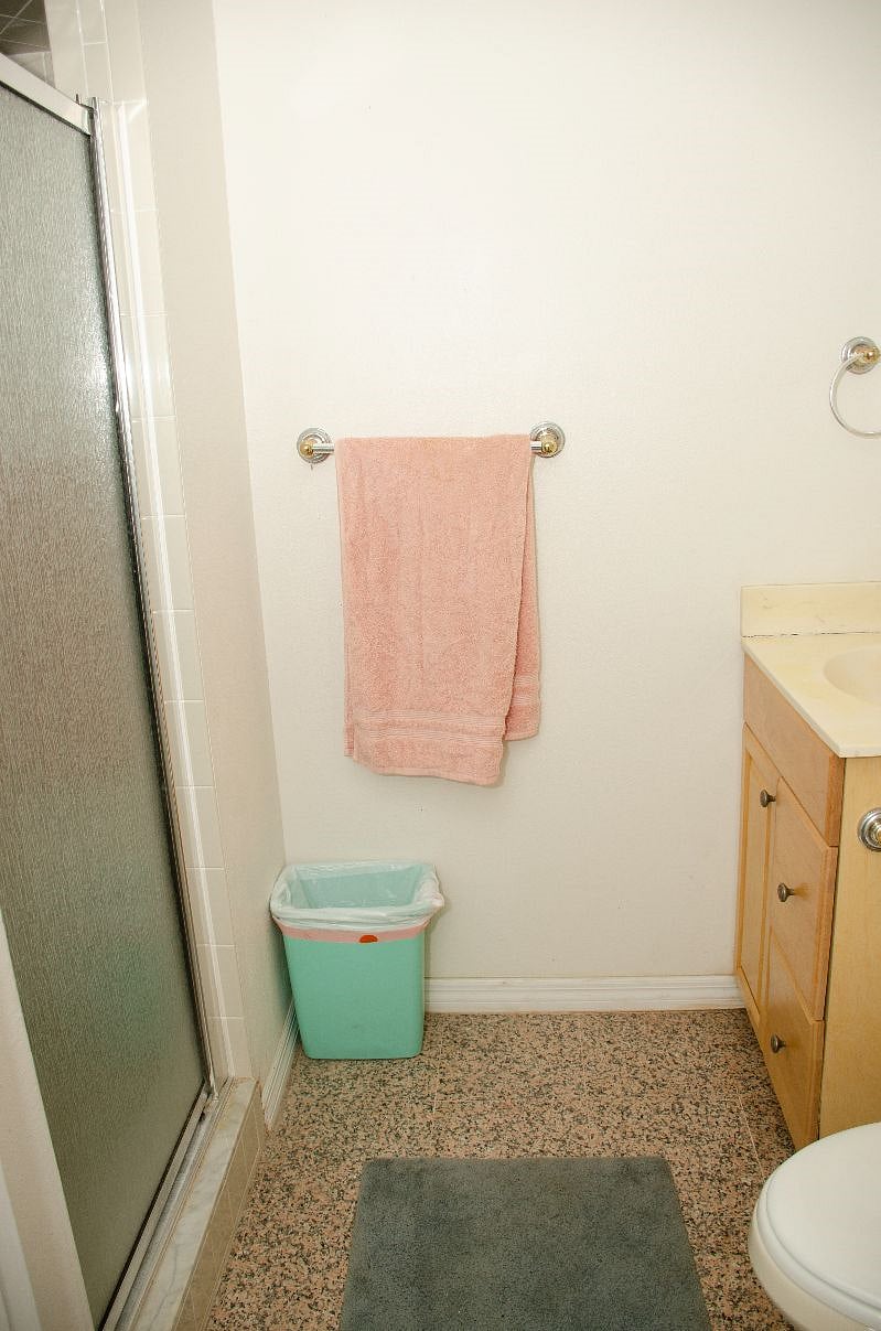 Ground level Bathroom and shower.