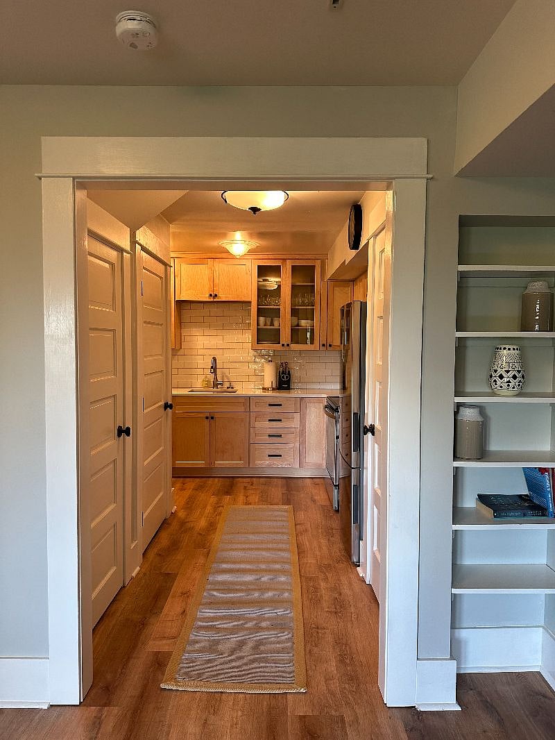 View of kitchen from LR