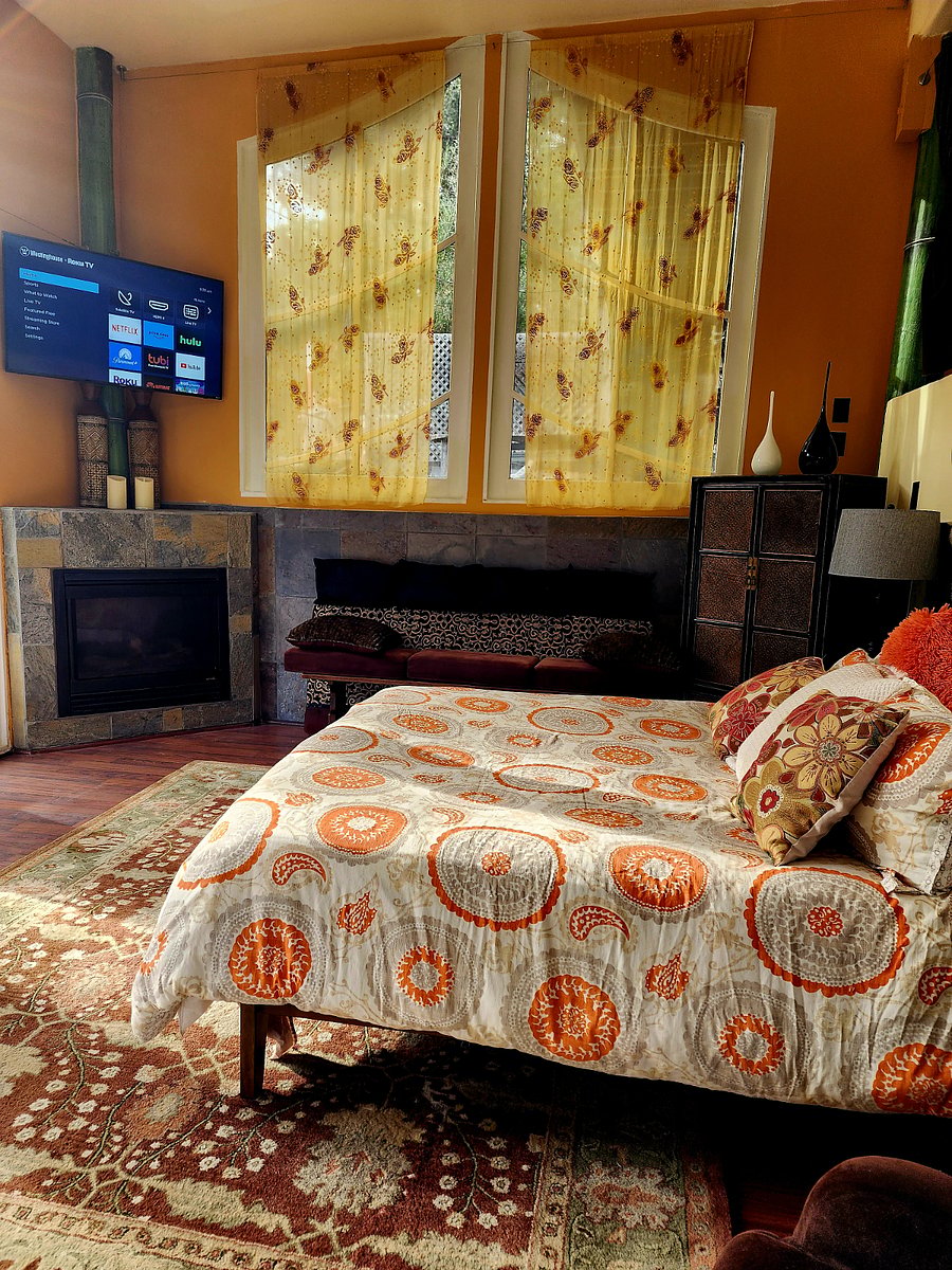 Second bed in livingroom.
