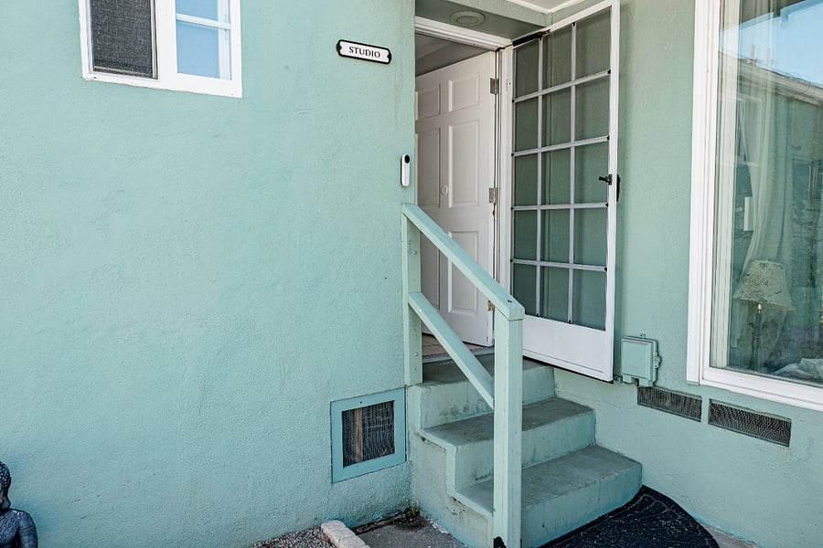 Primary bedroom private entrance