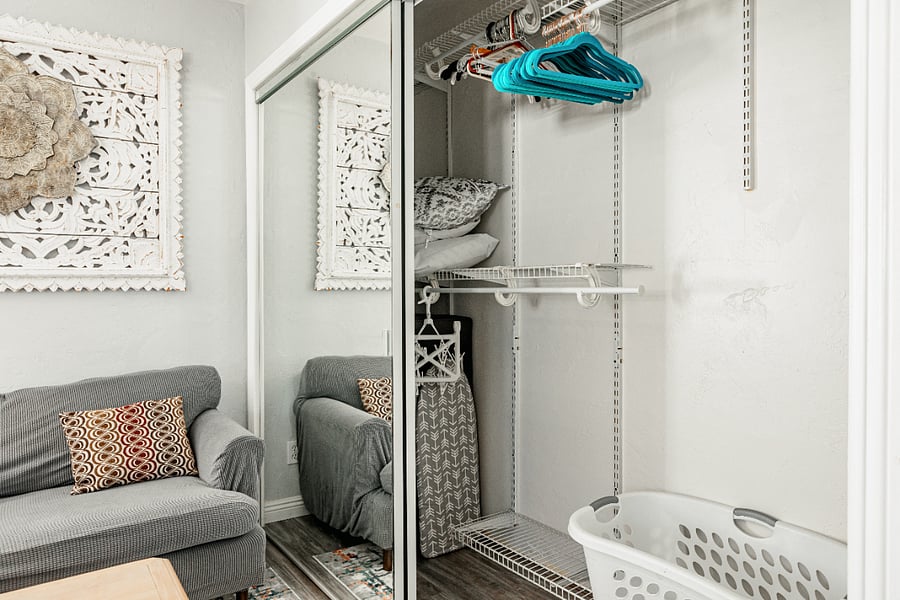 Primary bedroom closet