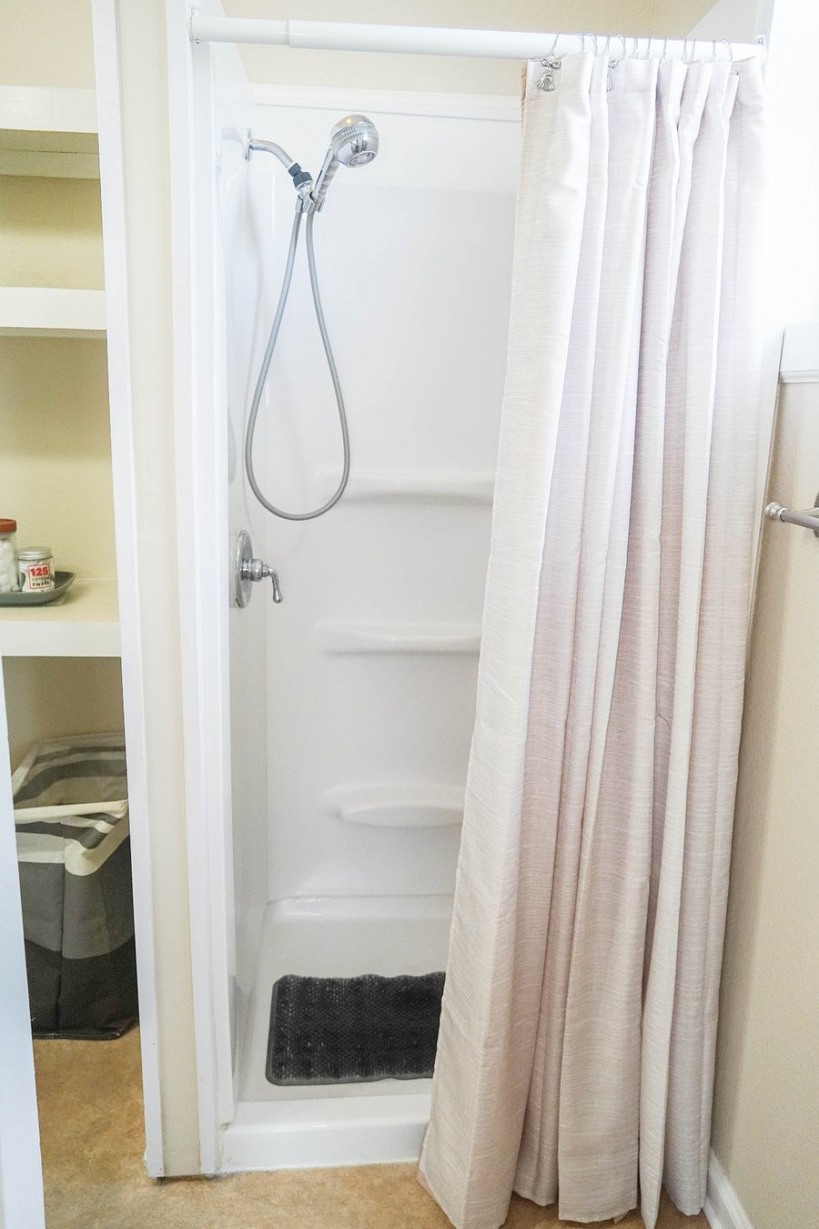 Bathroom shower interior