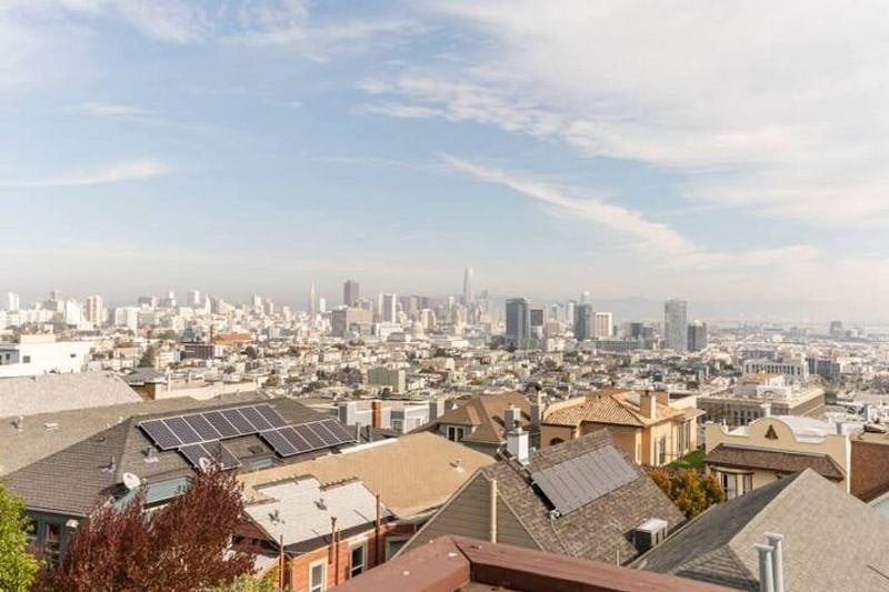 city view from patio