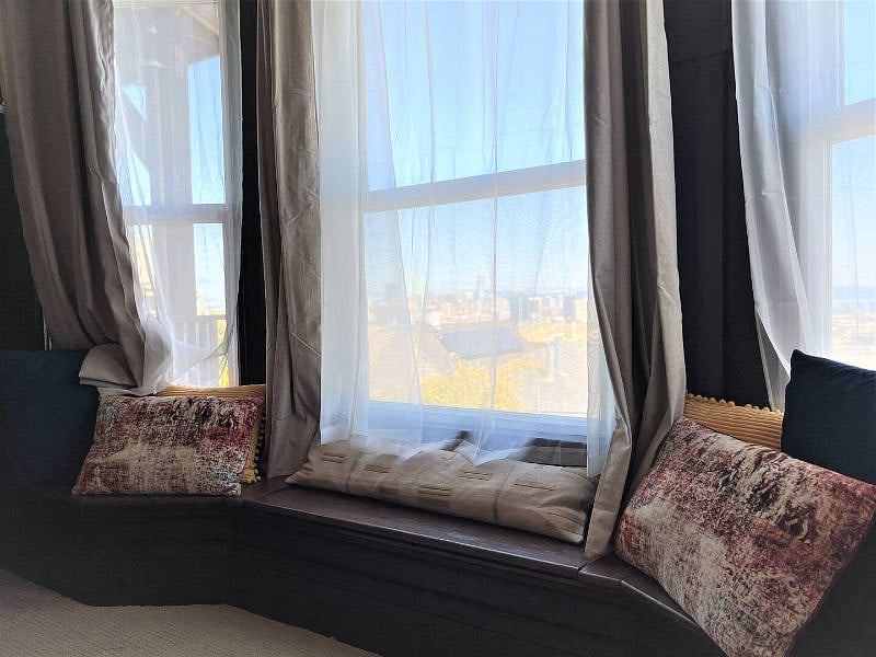 bay window from master room